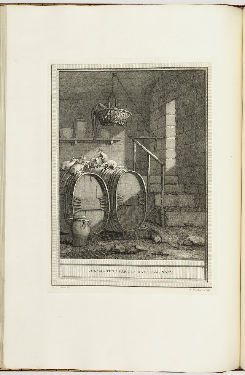 Selección de fábulas en verso de Jean Baptiste Oudry