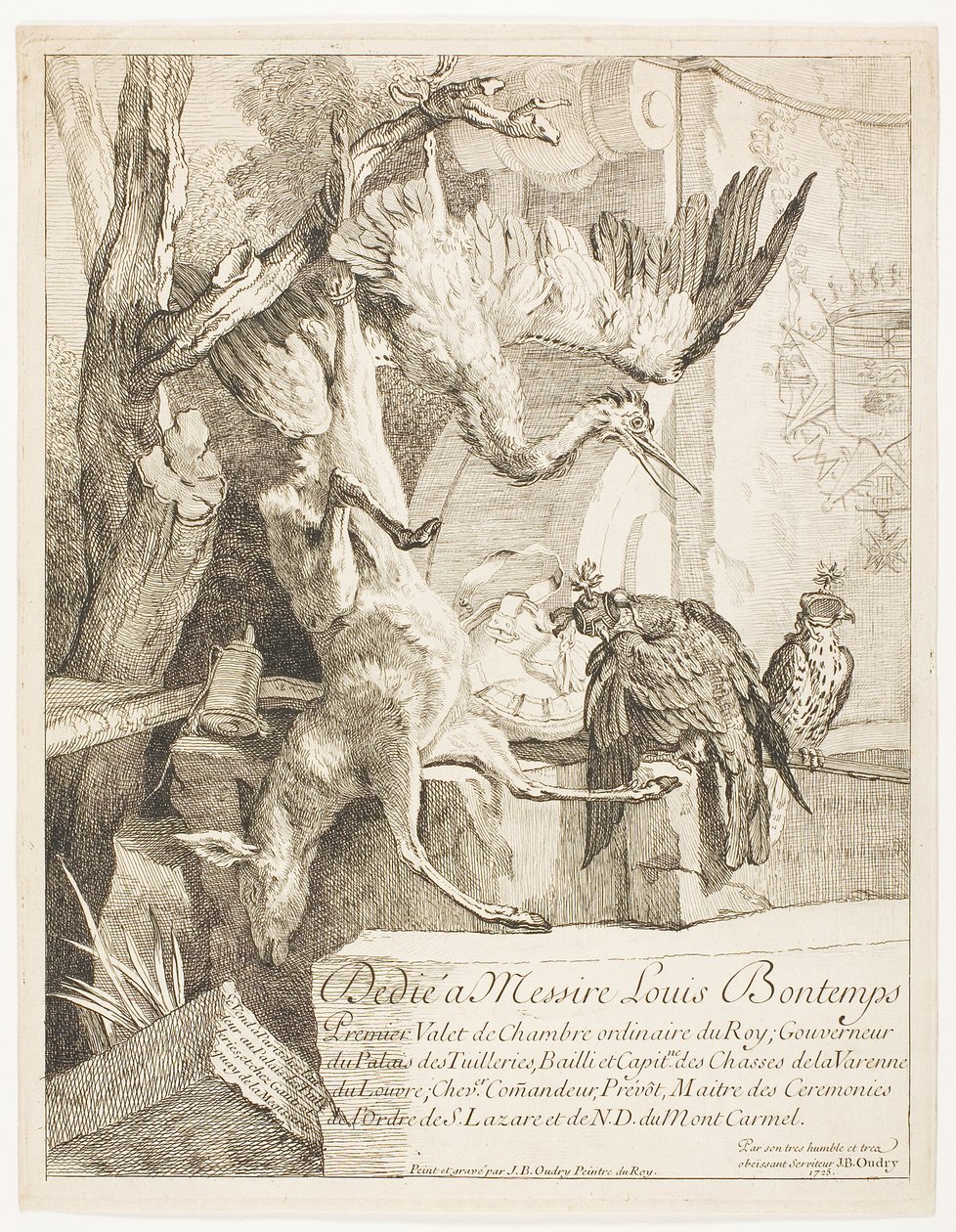 Cuatro temas de caza, No. 1 de Jean Baptiste Oudry