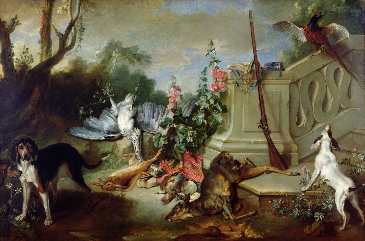 El regreso de la caza, 1732 de Jean Baptiste Oudry