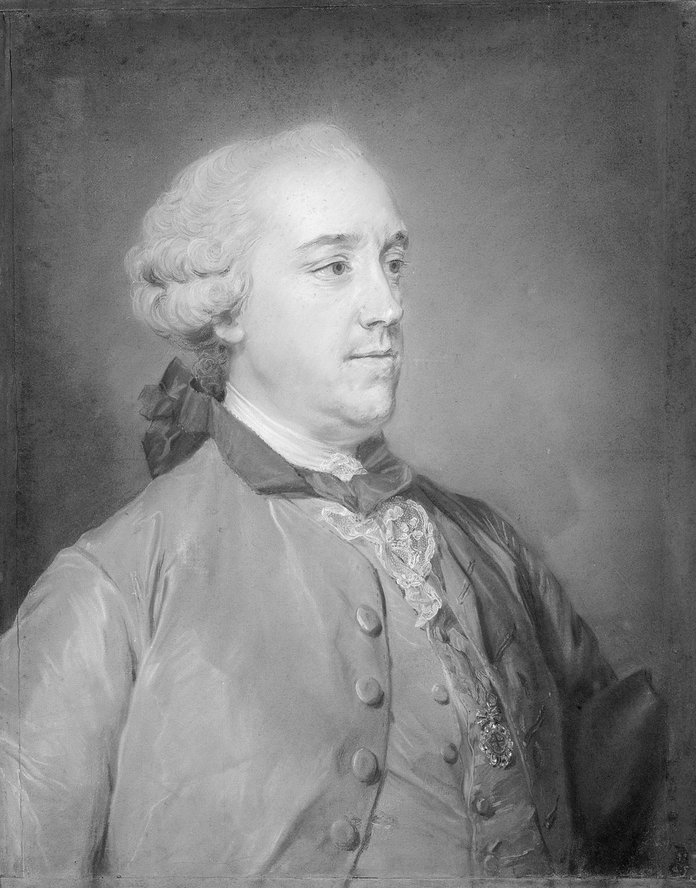 Le Marquis de Puente-Fuerte, 1761-62 de Jean Baptiste Perronneau