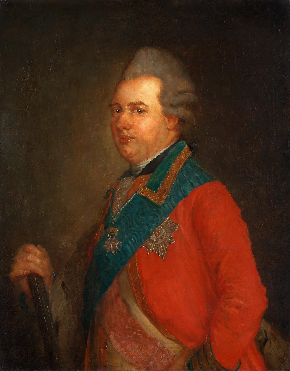 Retrato del príncipe Carlos de Hesse-Kassel 1744-1836 de Jean Baptiste Perronneau