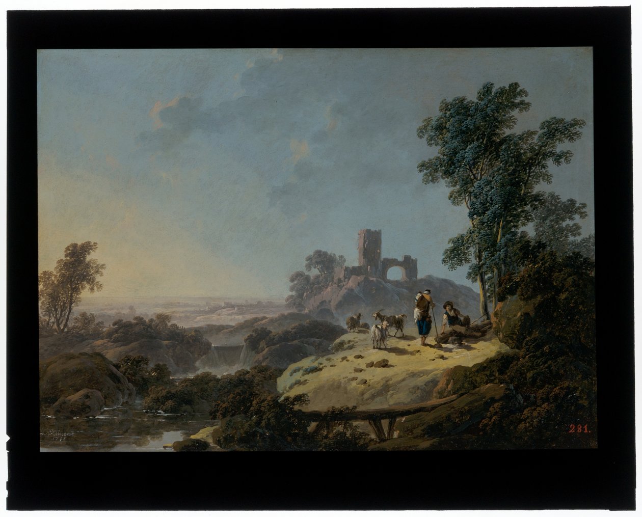 Por la mañana de Jean Baptiste Pillement