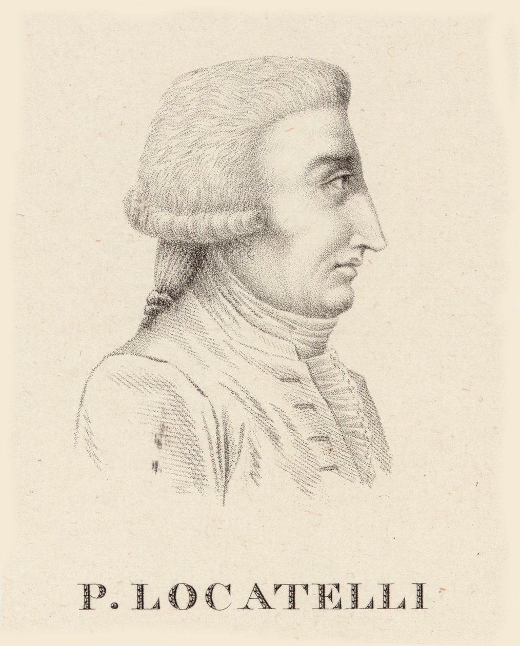 Retrato del violinista y compositor Pietro Antonio Locatelli 1695-1764 de Jean Baptiste Ponce Lambert