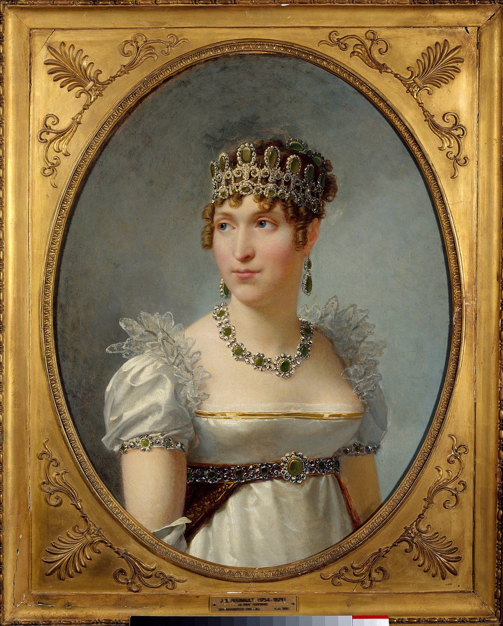 Retrato de la Reina Hortensia de Beauharnais de Jean Baptiste Regnault