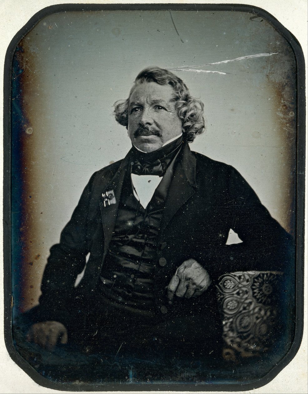 Louis Jacques Mandé Daguerre de Jean Baptiste Sabatier Blot