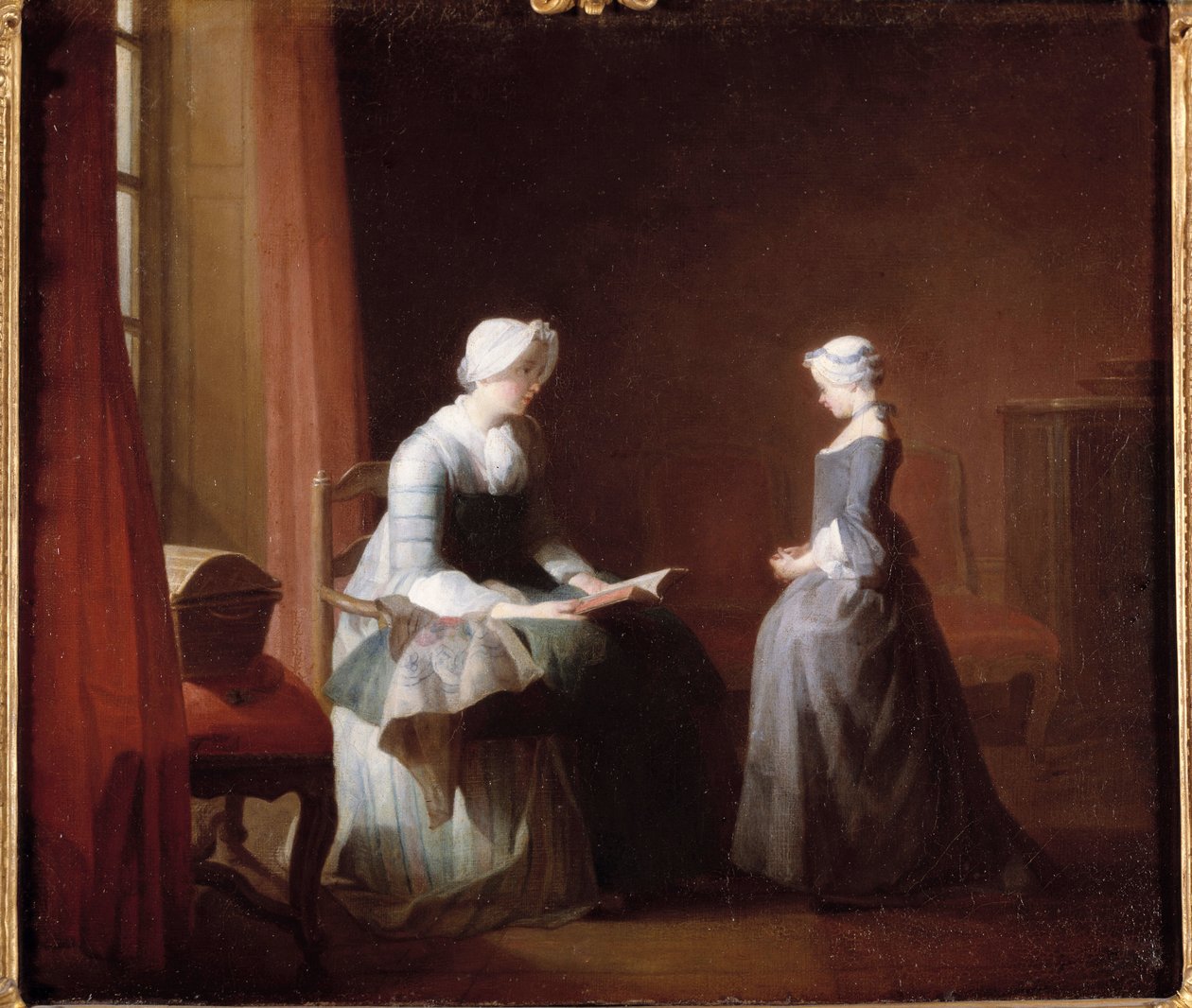 Buena educación de Jean Baptiste Simeon Chardin