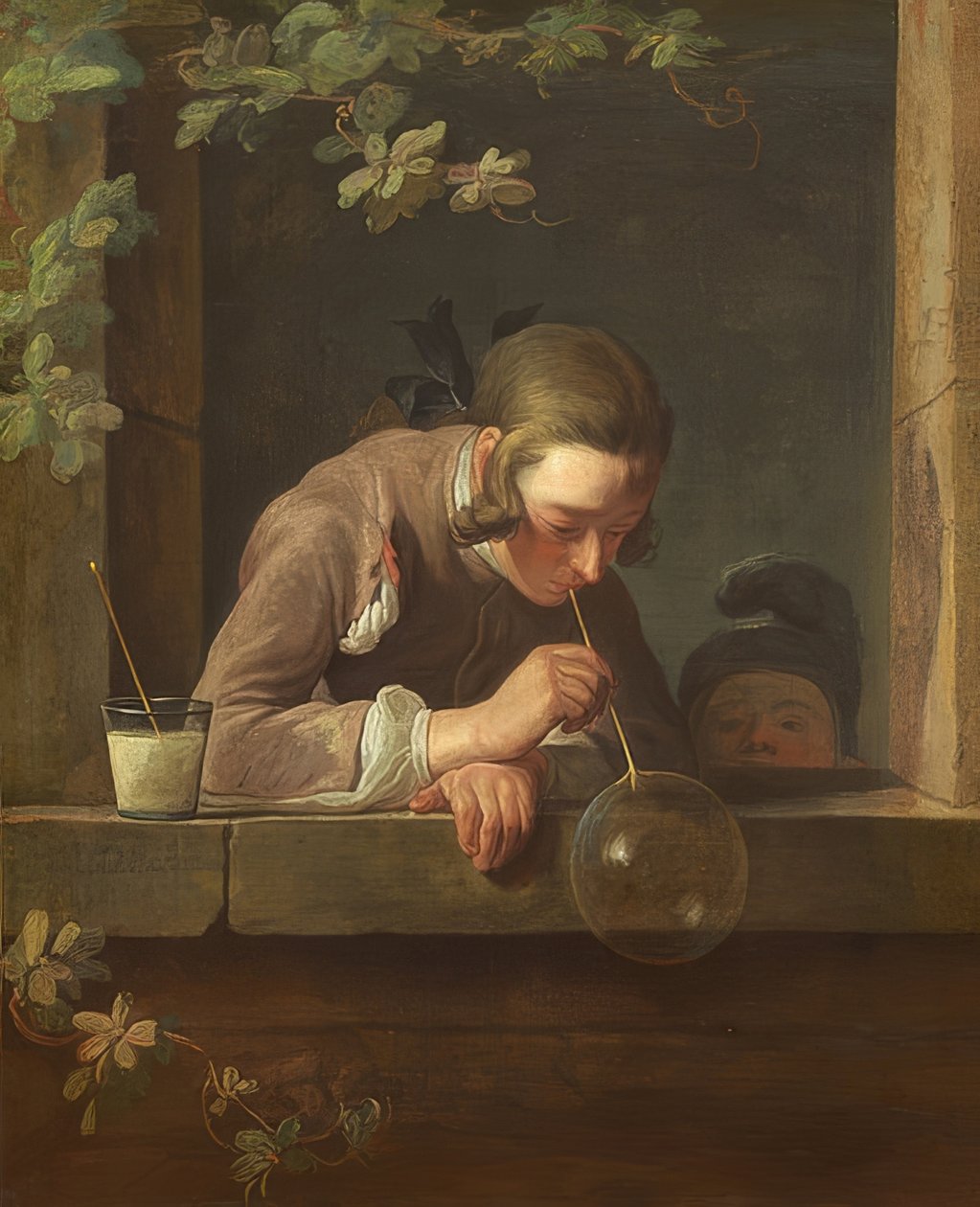 Burbujas de jabón. Alrededor de 1733/34 de Jean Baptiste Simeon Chardin
