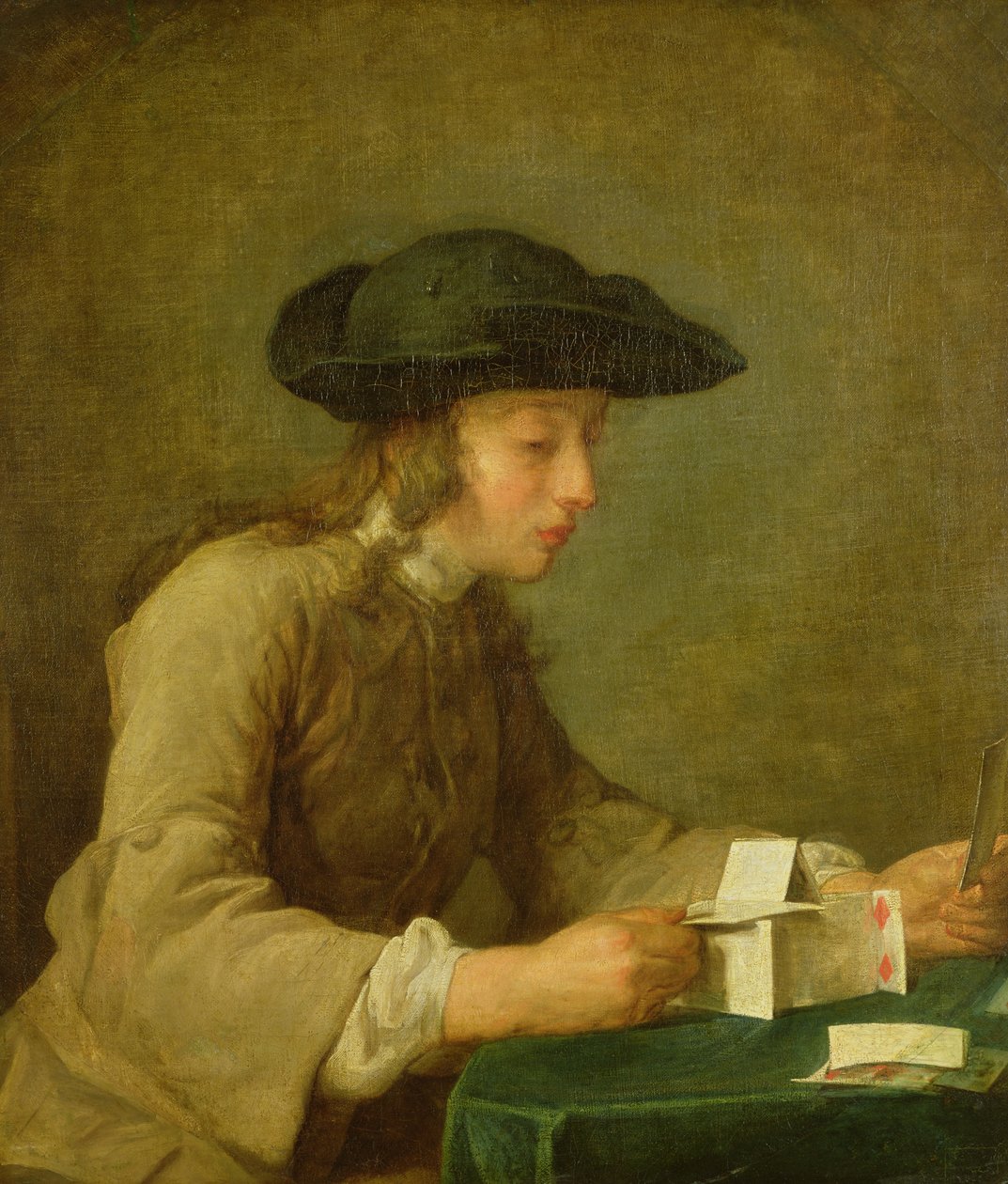 La Casa de Cartas de Jean Baptiste Simeon Chardin