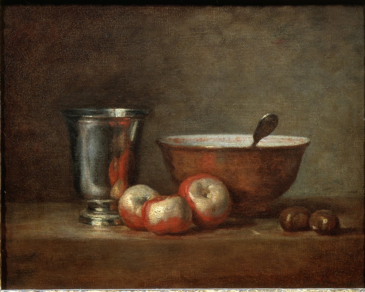 La copa de plata de Jean Baptiste Simeon Chardin