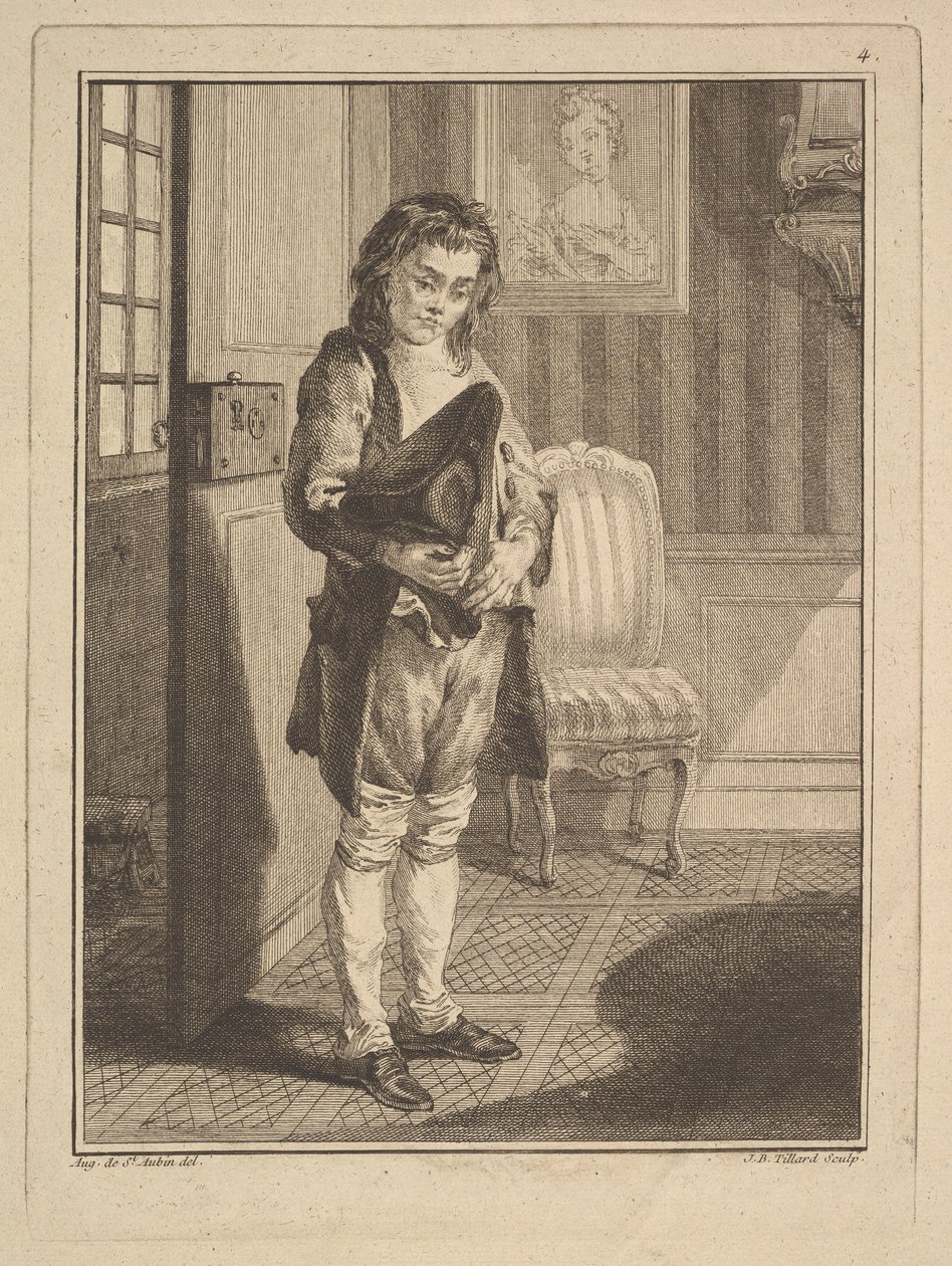 Limpiabotas, de Mes gens, ou Les commissionnaires ultramontains au servi..., 1766-70 de Jean Baptiste Tillard