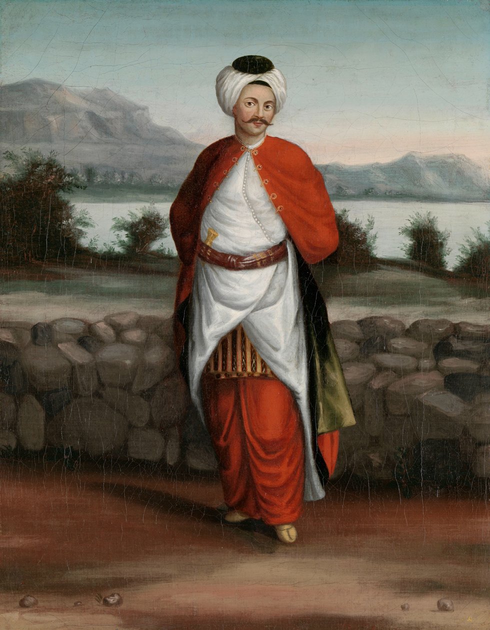 Choadar, Servidor del Embajador de Jean Baptiste Vanmour (workshop of)