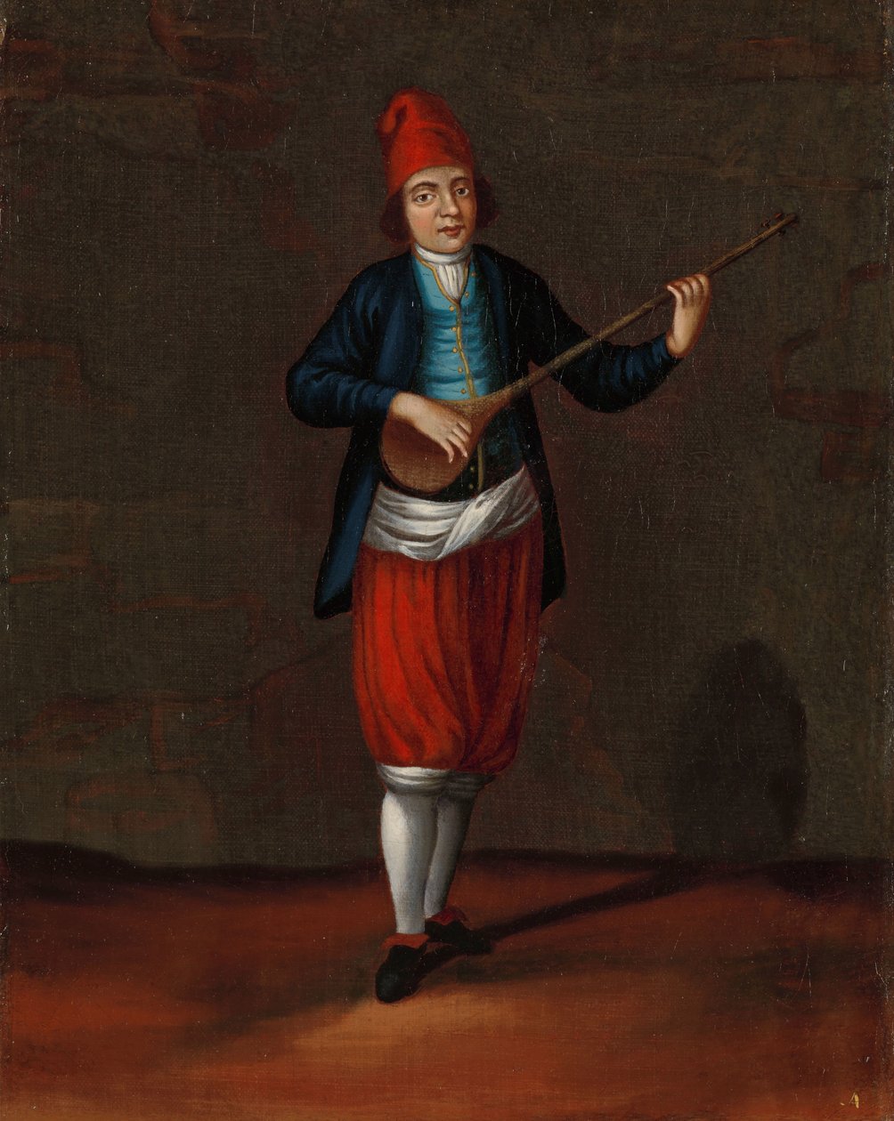 Hombre de la isla de Sérifos de Jean Baptiste Vanmour (workshop of)