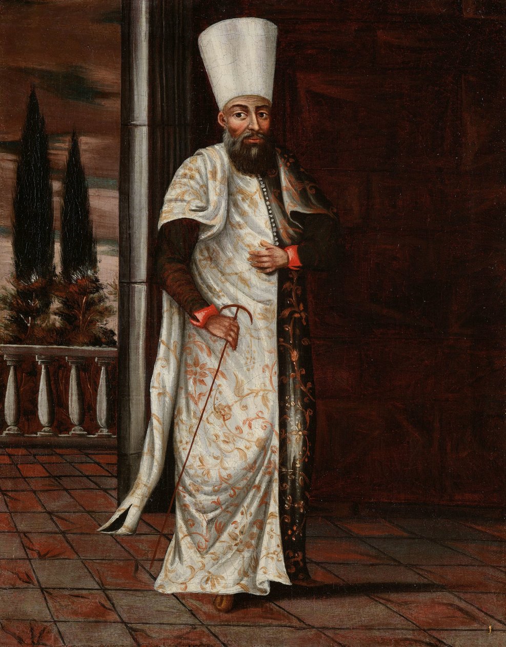 El Chaous Bachi de Jean Baptiste Vanmour (workshop of)