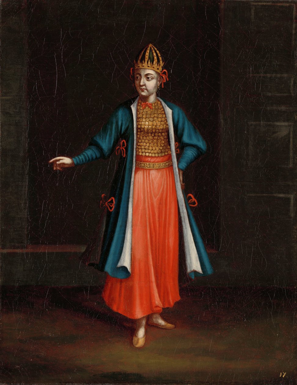 Mujer de la costa búlgara de Jean Baptiste Vanmour (workshop of)