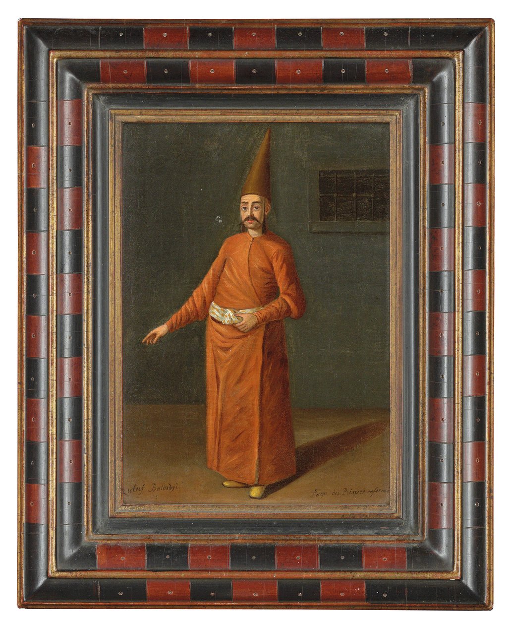 Un Portador de Hacha Otomano de Jean Baptiste Vanmour