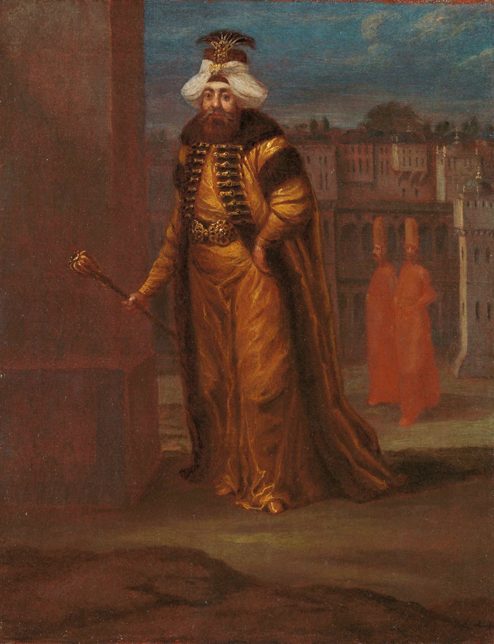 Sultán Ahmed III (Ahmet III) de Jean Baptiste Vanmour