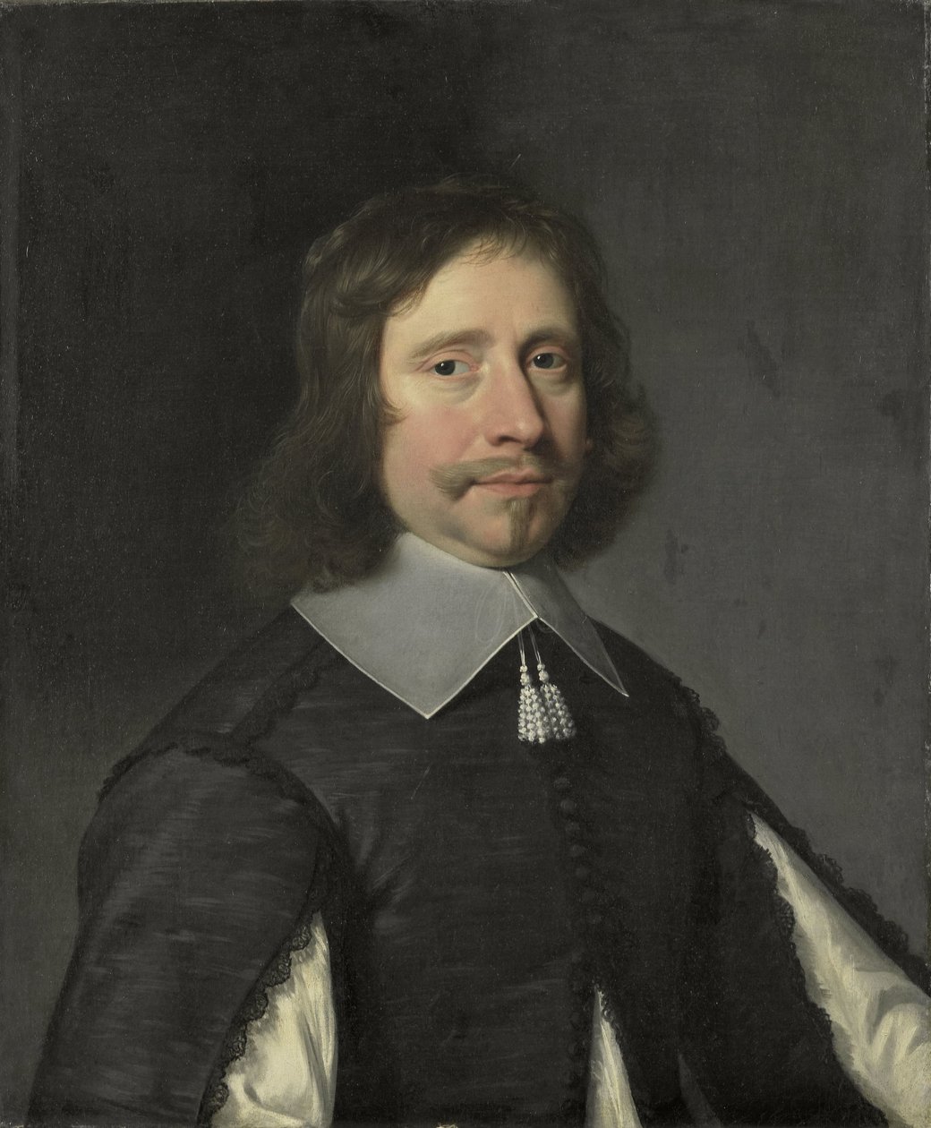 Retrato de hombre, posiblemente Philippe de la Trémoïlle, Conde de Olonne de Jean Baptiste de Champaigne (attributed to)