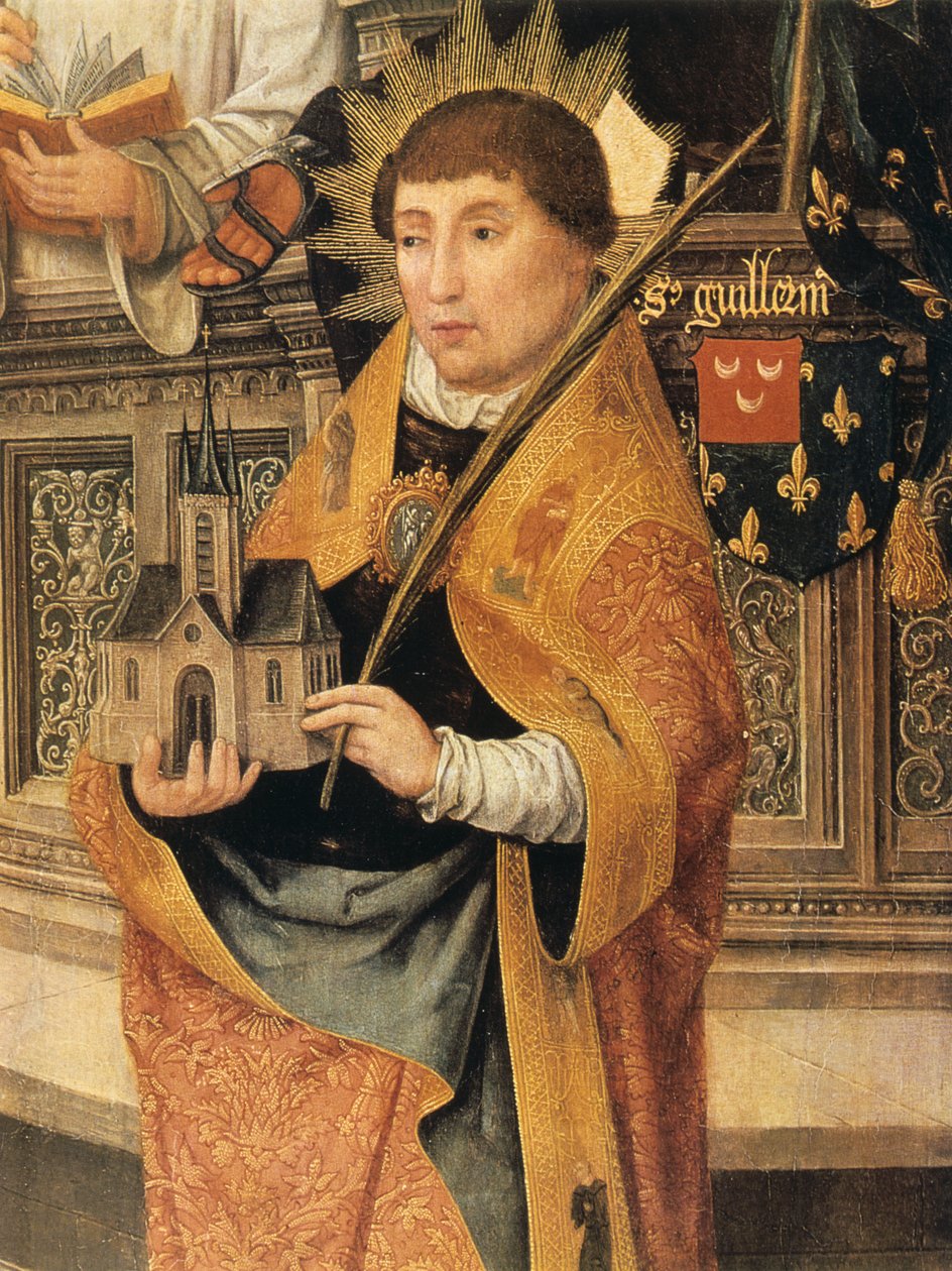 Anunciación (detalle) de Jean the Elder Bellegambe