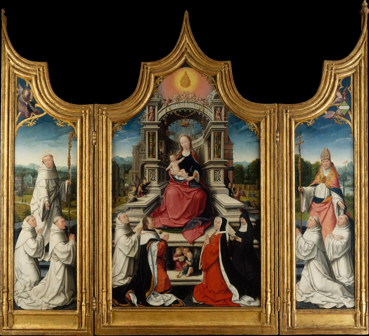 El retablo de Le Cellier, 1509 de Jean Bellegambe