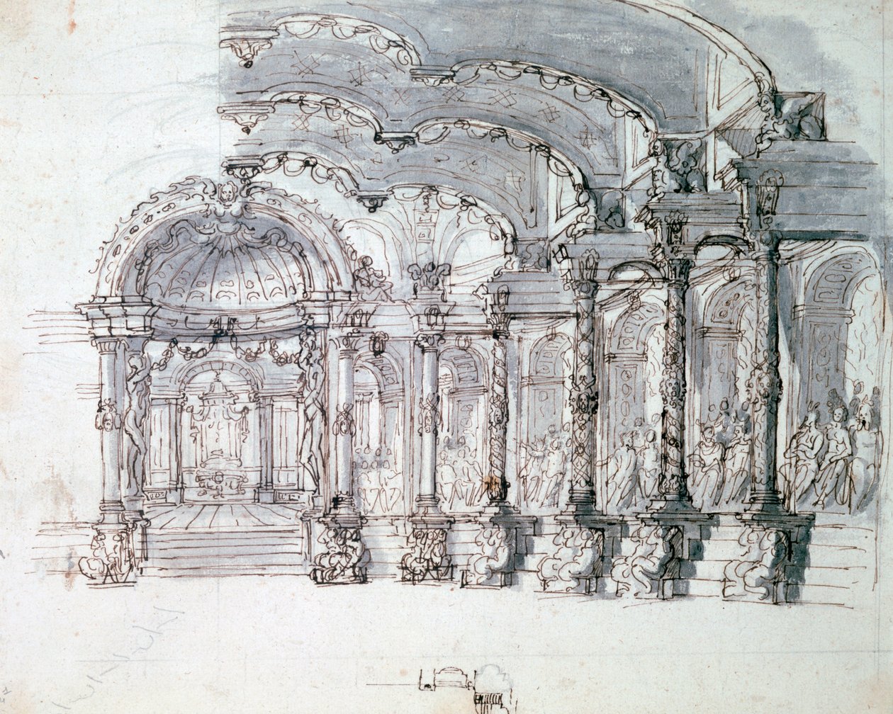 Diseño de escenografía para la ópera 
