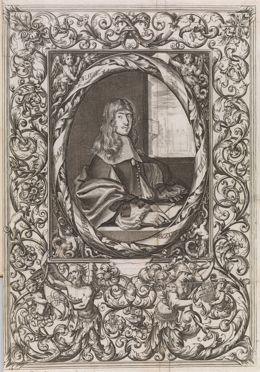 Diversas piezas de cerrajeros, página 2 recto, ca. 1663 de Jean Berain