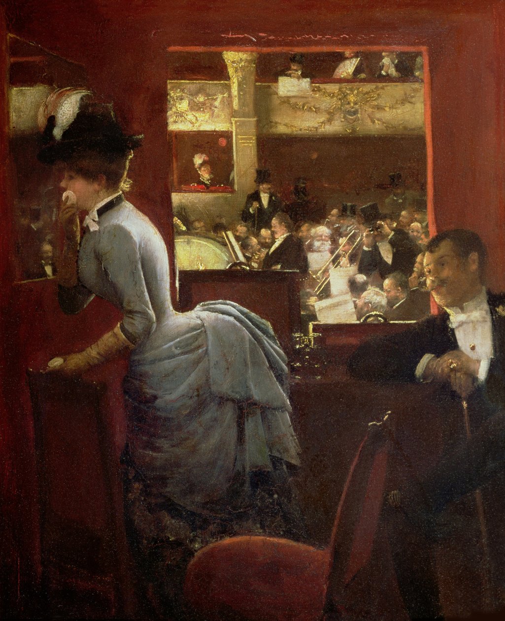 La bañera, en el teatro de variedades de Jean Beraud