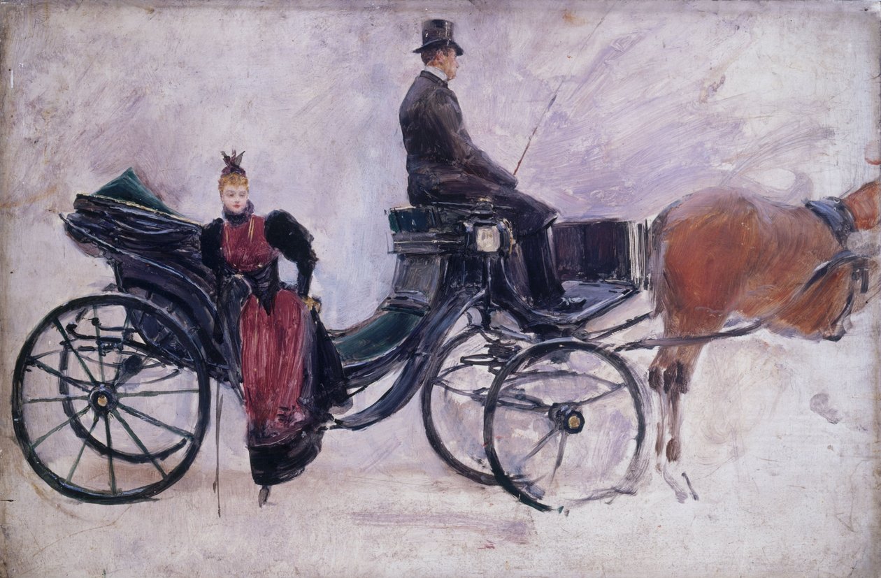 La Victoria, ca. 1880 (óleo sobre madera) de Jean Beraud