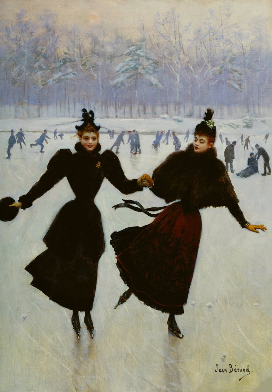 Las patinadoras de Jean Beraud