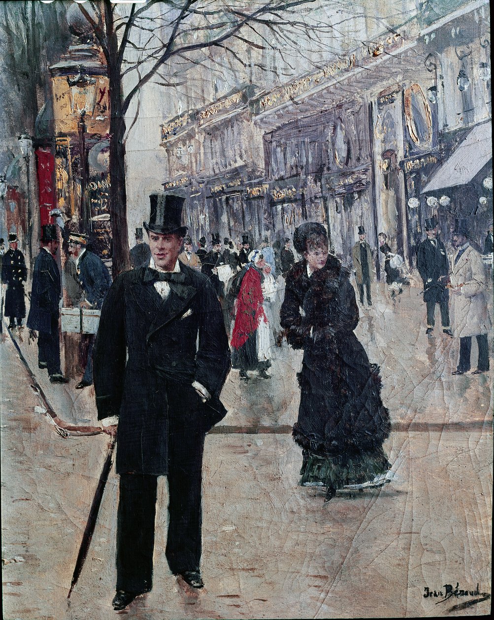 En el bulevar de Jean Beraud