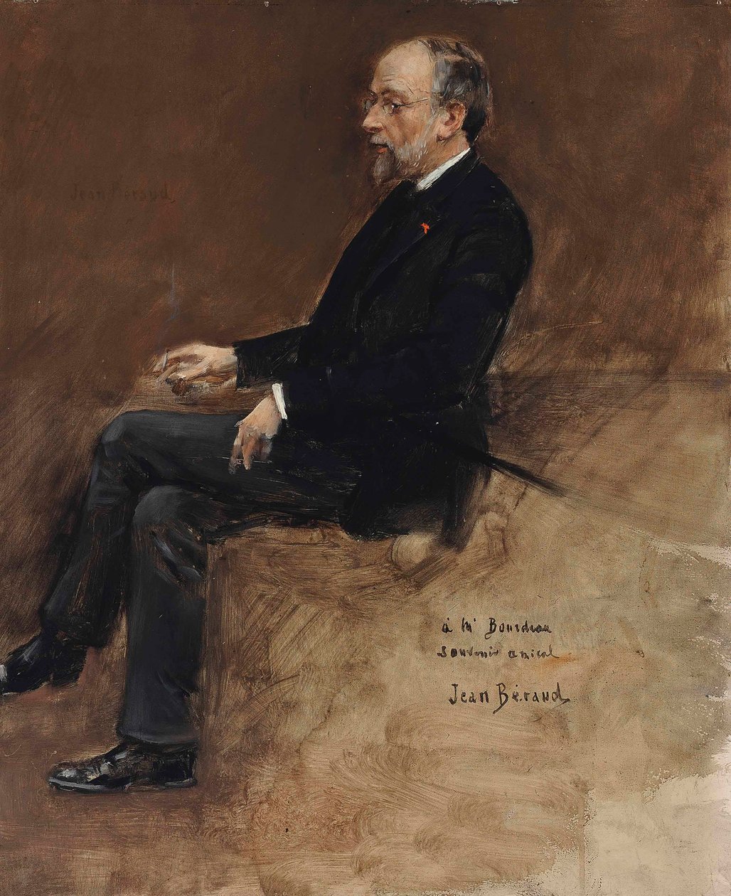 Retrato de Hippolyte Taine de Jean Beraud