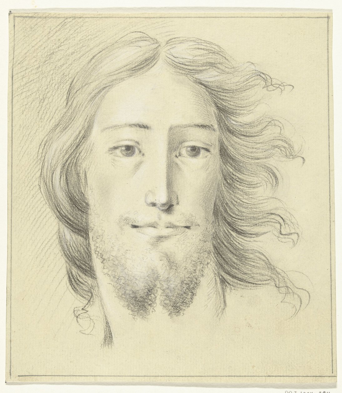 Cabeza de hombre (¿Cristo?) de Jean Bernard