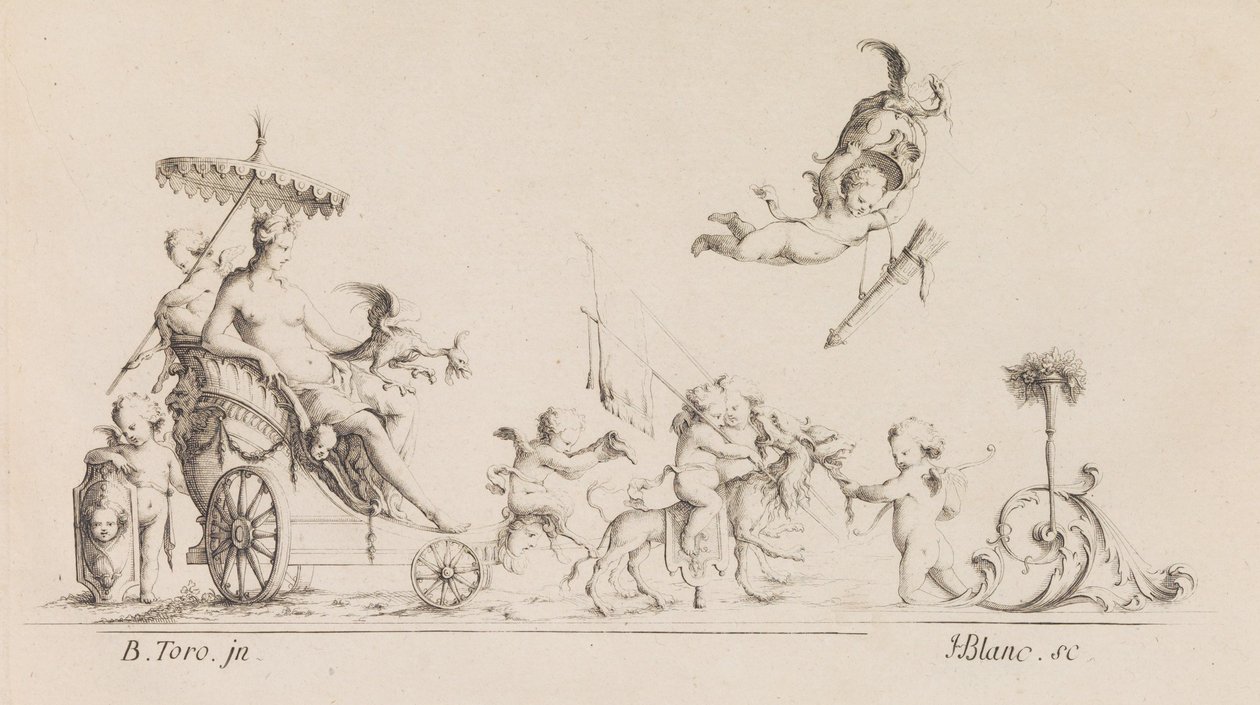 Desseins a Plusieurs Usages Inventés par M. B. Toro, 1718 o después de Jean Bernard Toro
