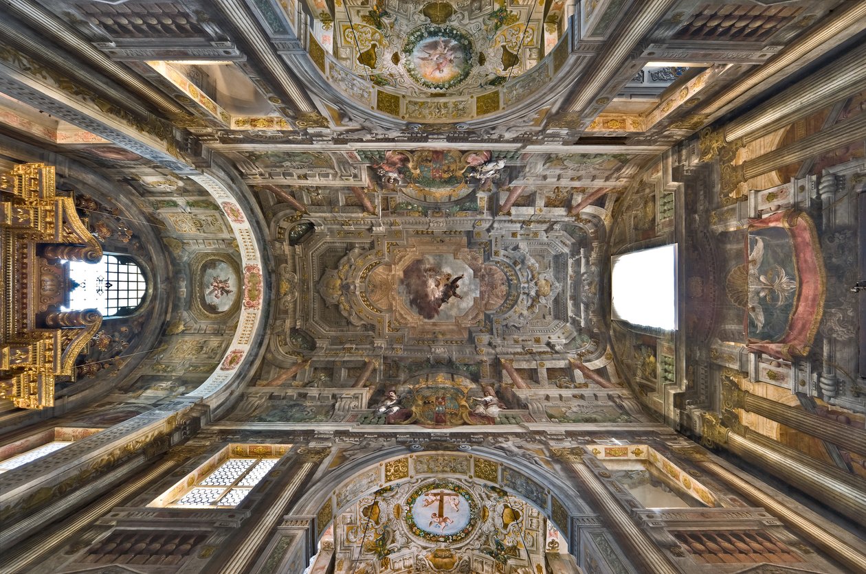 Apoteosis de San Francisco, Iglesia de San Francisco, Sassuolo, Italia de Jean Boulanger