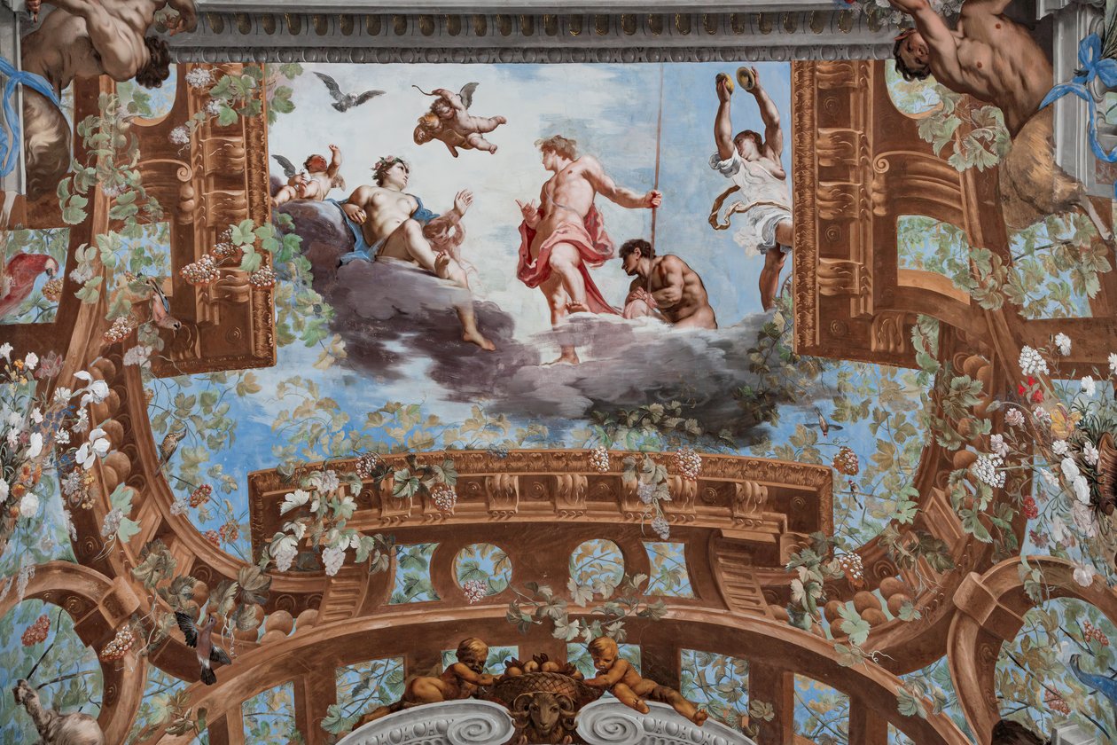 Baco y Venus y putti de Jean Boulanger