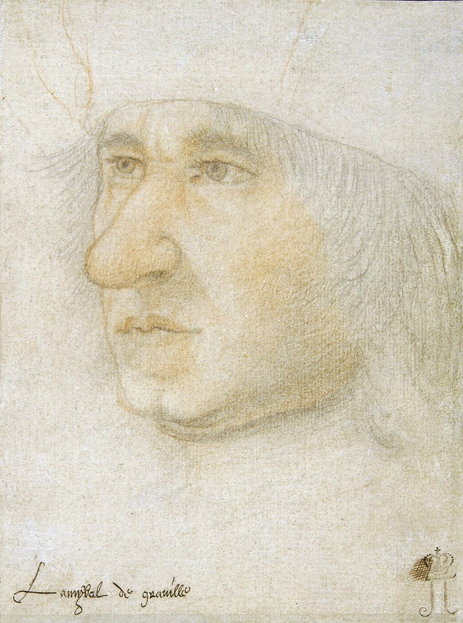 Retrato de Louis Malet de Graville (1438-1516), Almirante de Francia de Jean Bourdichon