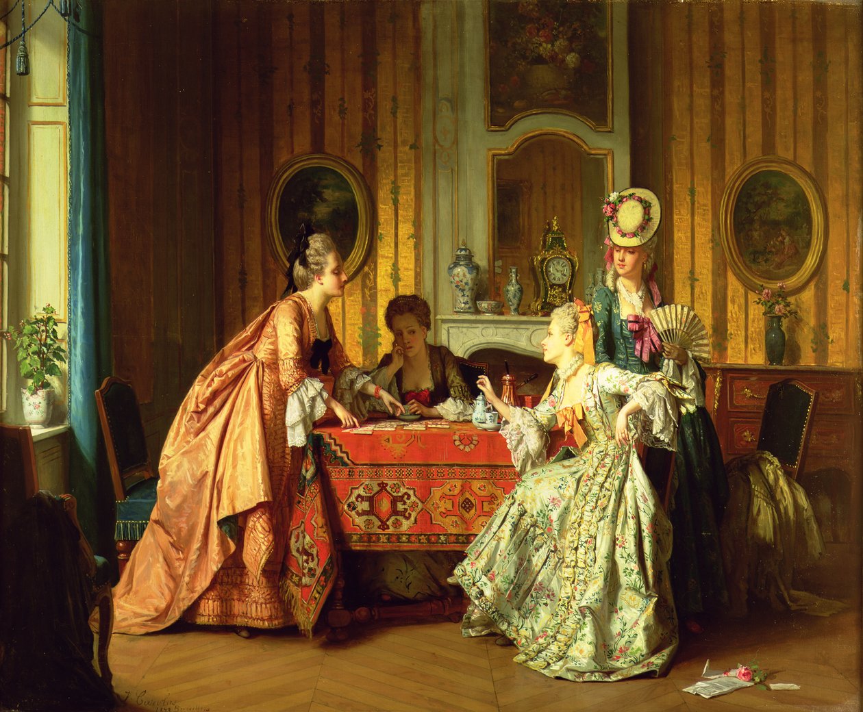 Una mano justa, 1873 de Jean Carolus