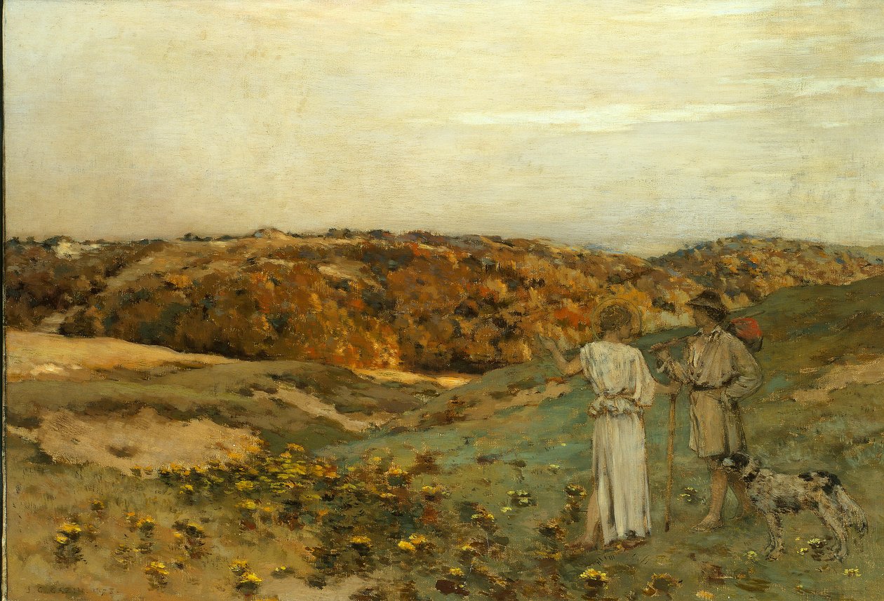 Tobías y el ángel de Jean Charles Cazin