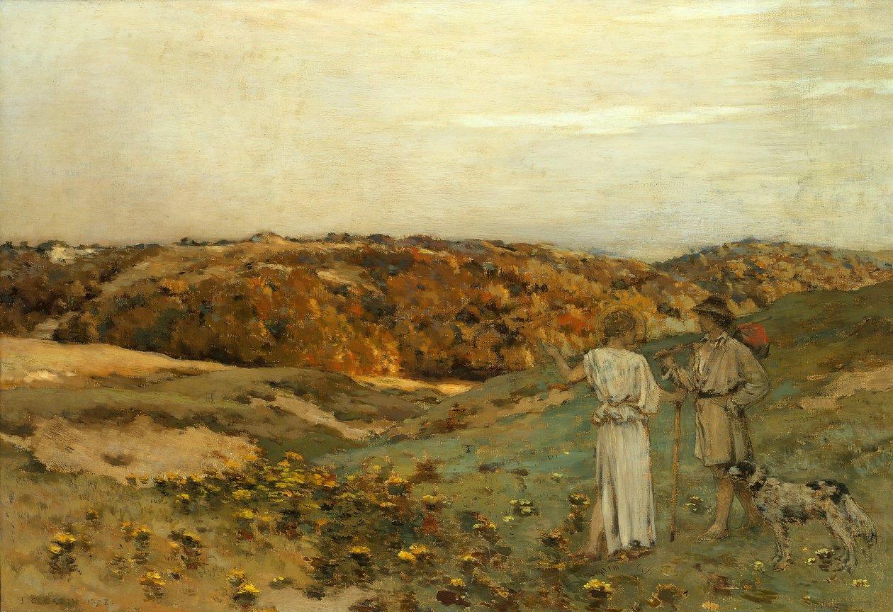 Tobías y el ángel de Jean Charles Cazin