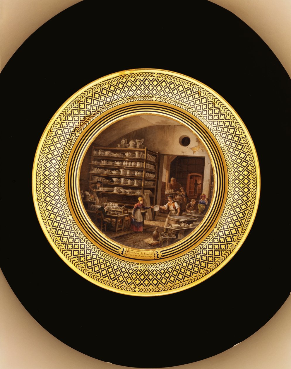 Porcelana de Sèvres, c.1820-35 de Jean Charles Develly