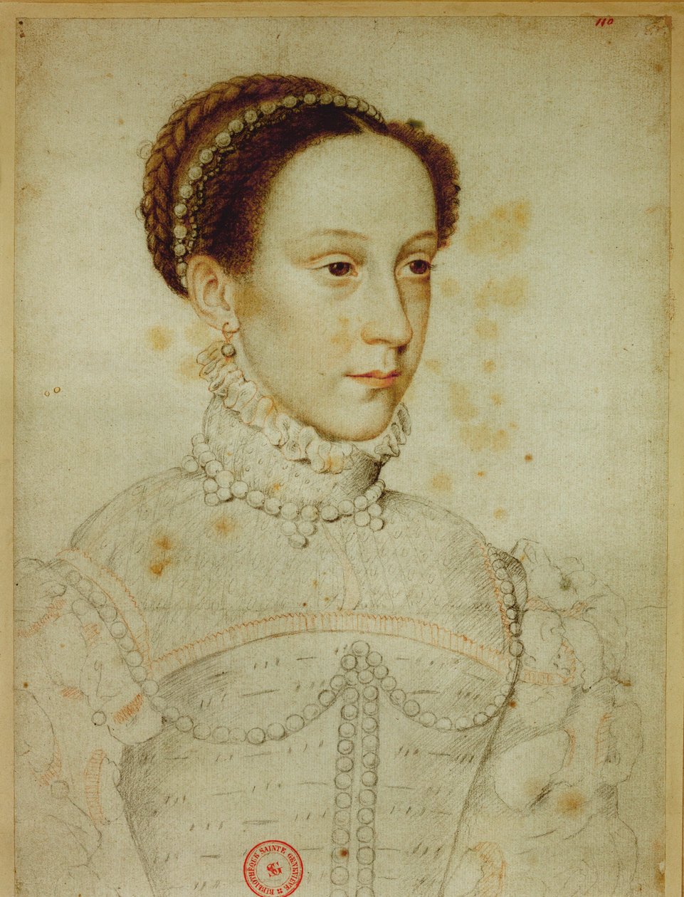María Estuardo, Reina de los Escoceses de Jean Clouet