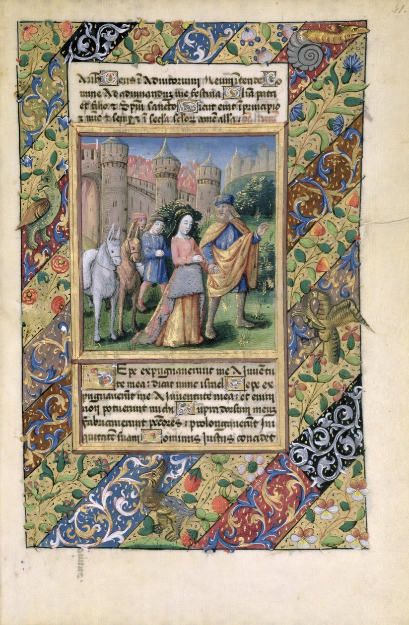 Ms Lat. Q.v.I.126 Escena de las 