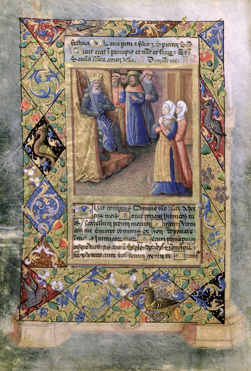 Ms Lat. Q.v.I.126 f.36v La sabiduría de Salomón, del 