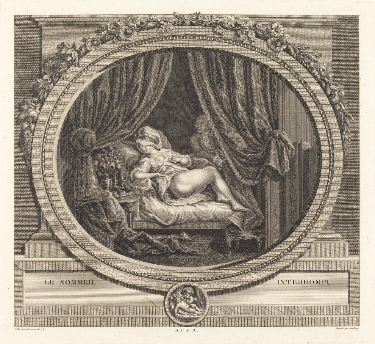 El sueño interrumpido de Jean Dambrun after François Marie Isidore Queverdo