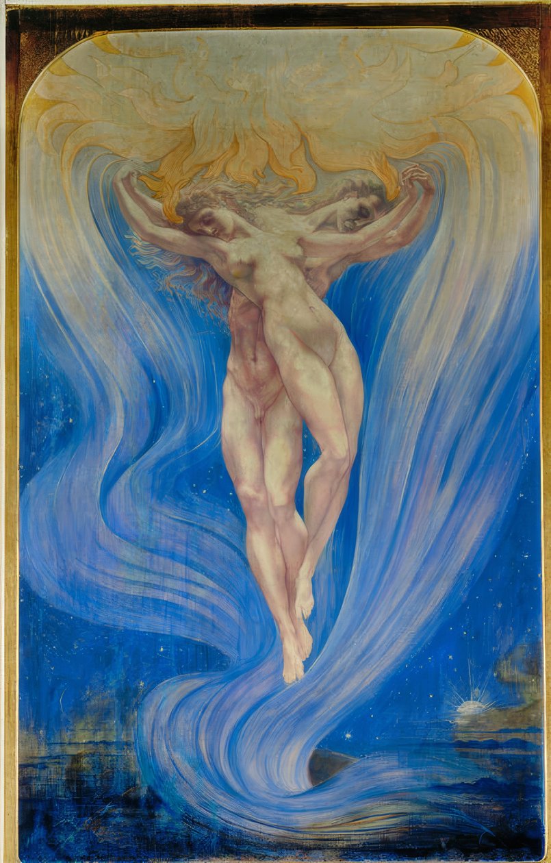 El amor de las almas de Jean Delville