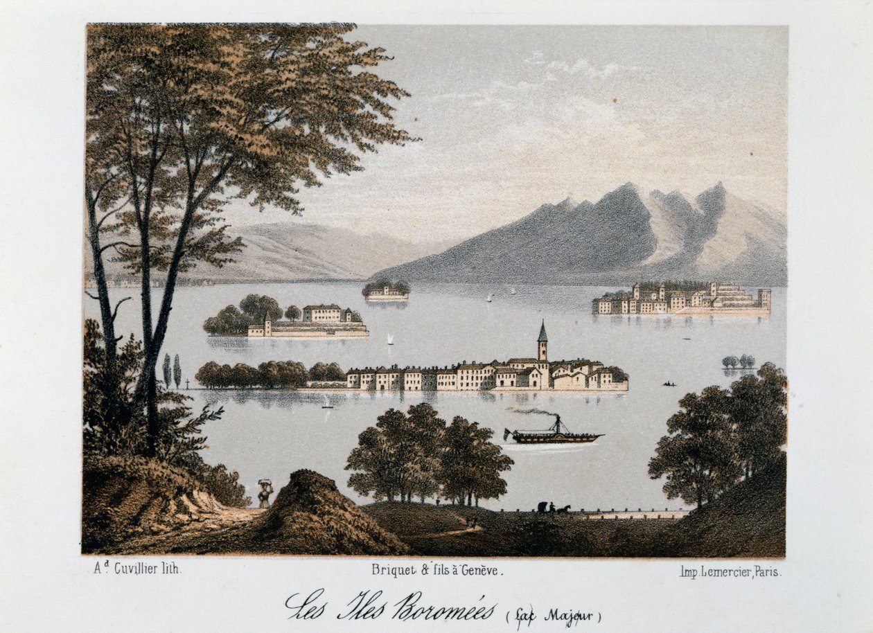 Islas Borromeas (Lago Mayor) de Jean Dubois