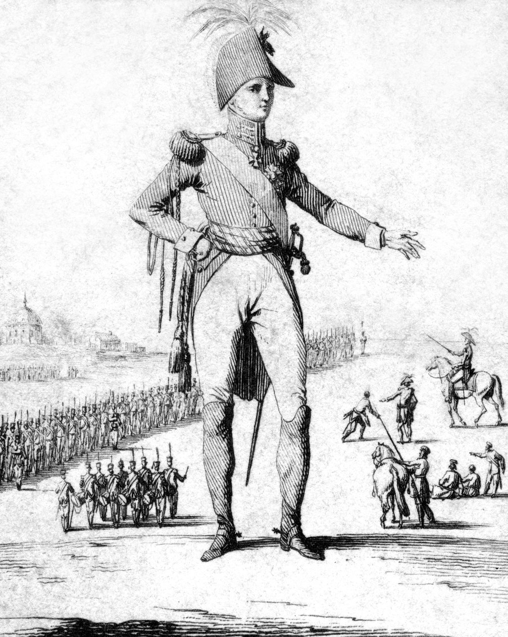 Alejandro I de Rusia, Emperador de Rusia, principios del siglo XIX de Jean Duplessis Bertaux