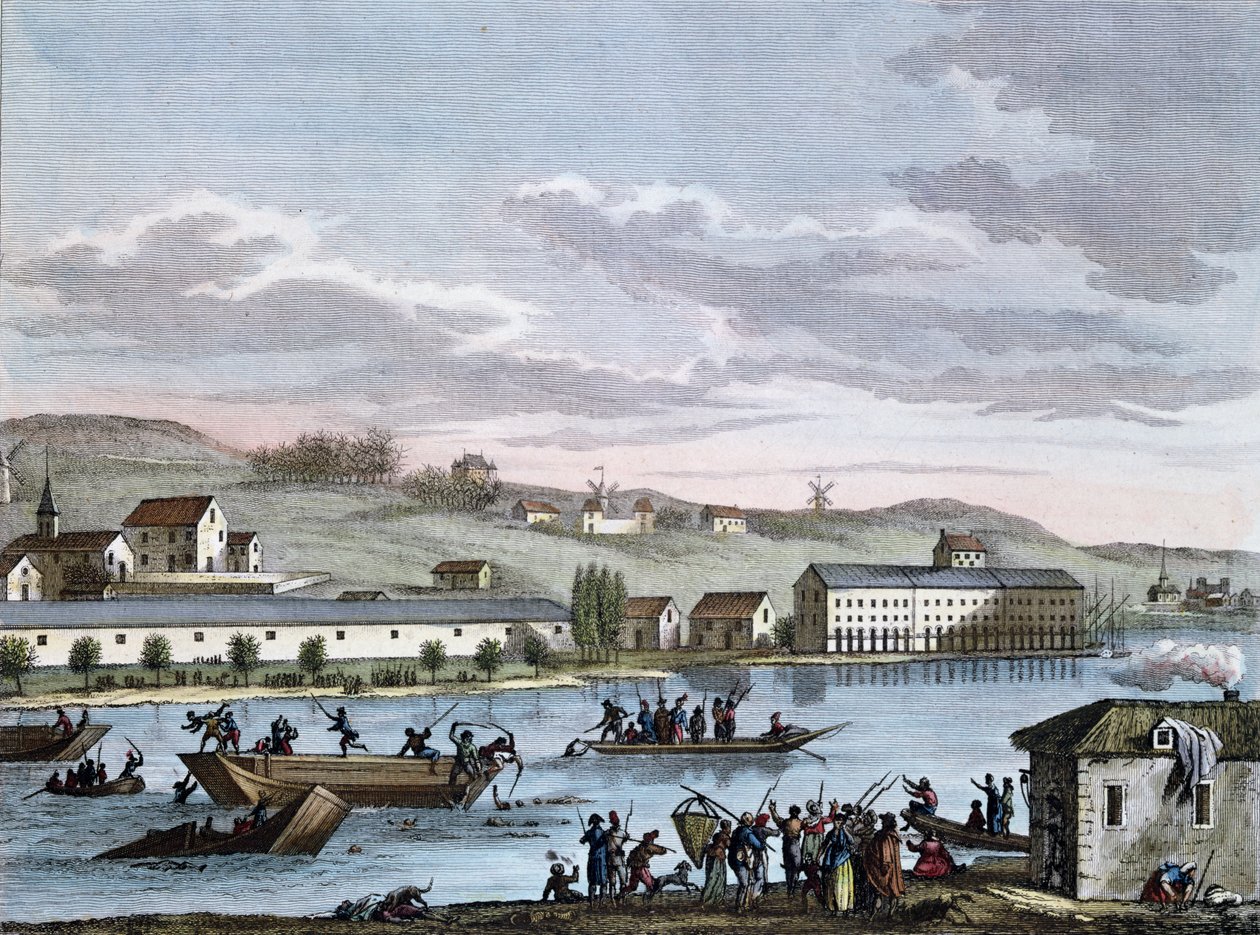 Los ahogamientos de Nantes, de la serie 