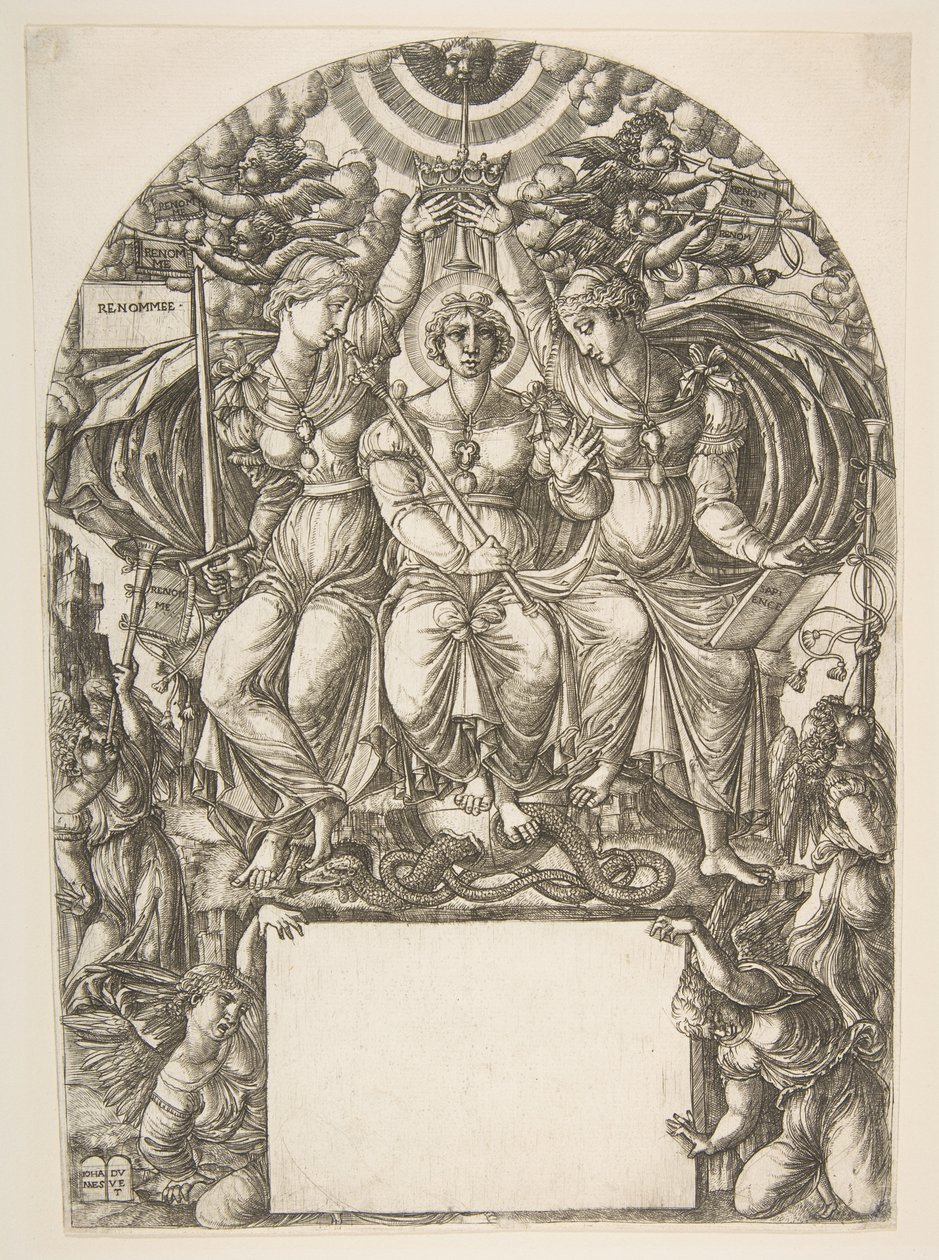 La Majesté Royale, n.d. de Jean Duvet