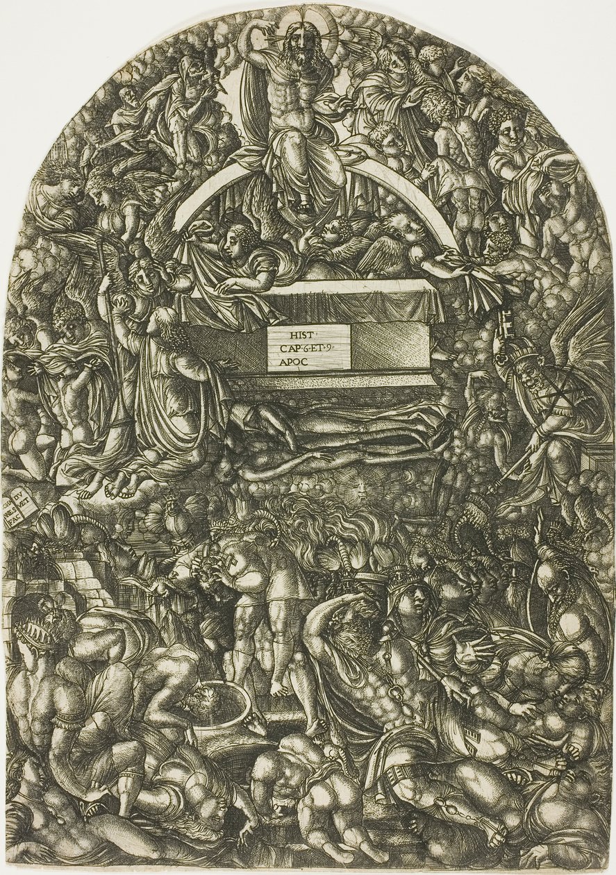 Apertura del Sexto Sello de Jean Duvet