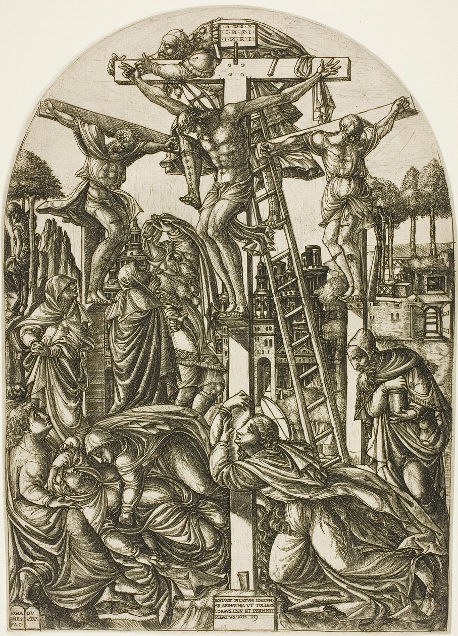 La crucifixión de Jean Duvet